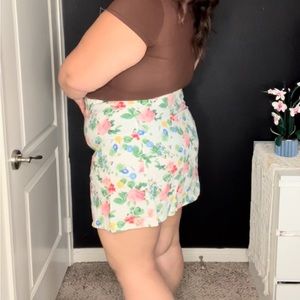 Floral skirt